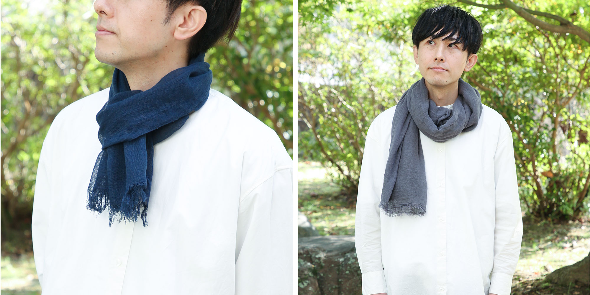 メンズにおすすめショール