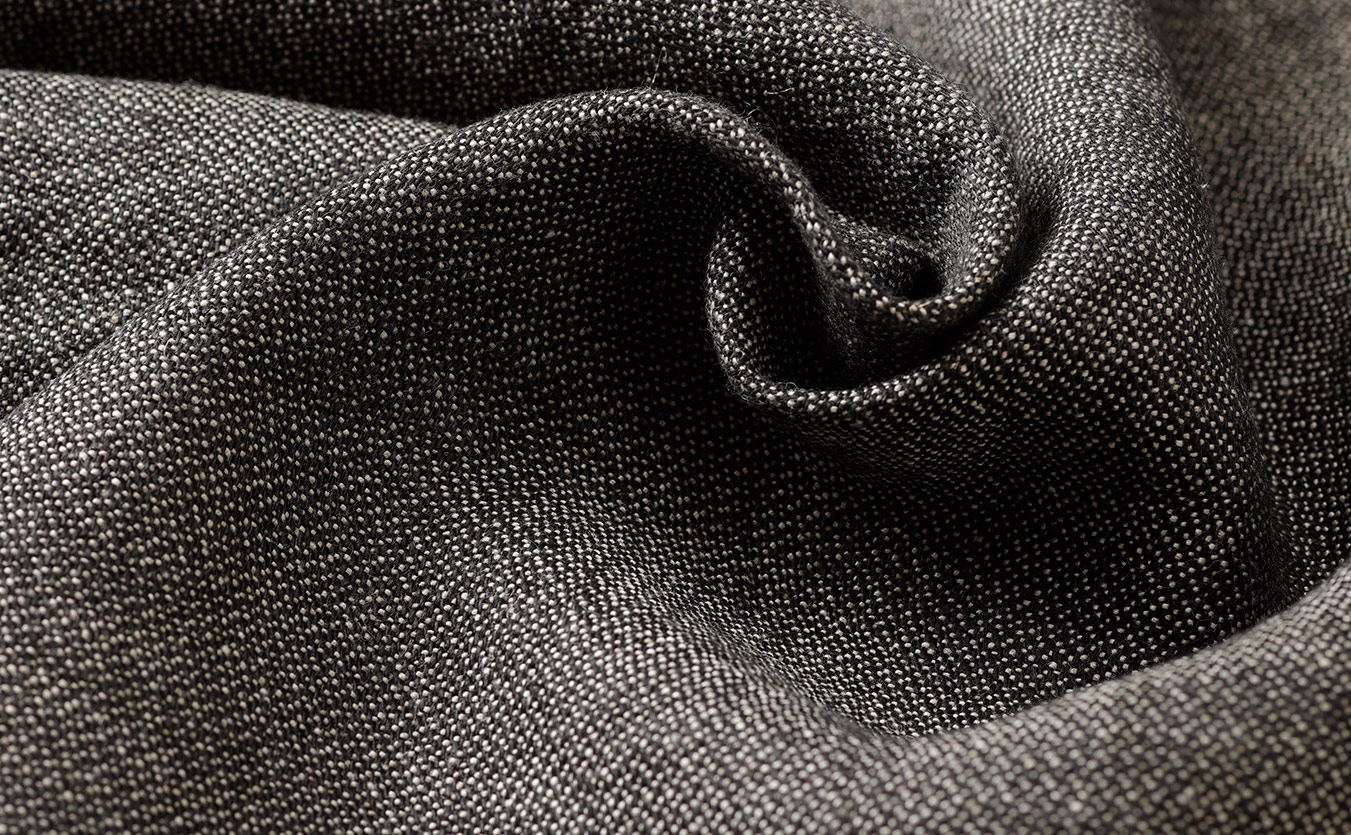 リネンツイードのラチネ生地