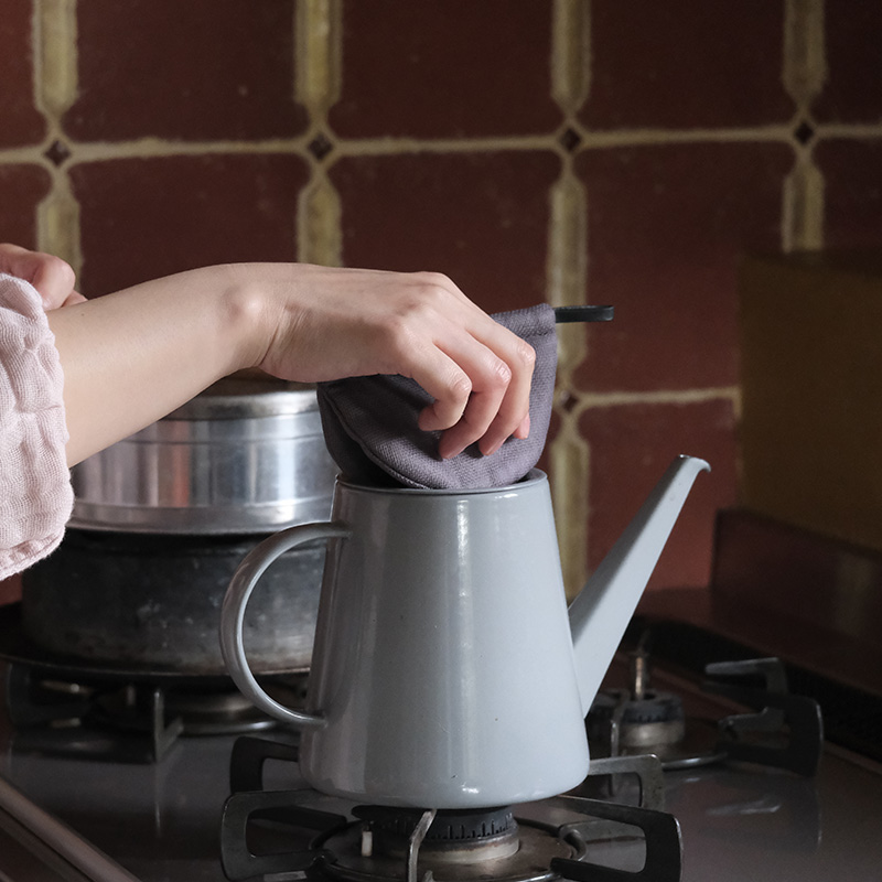 蚊帳の鍋つかみ
