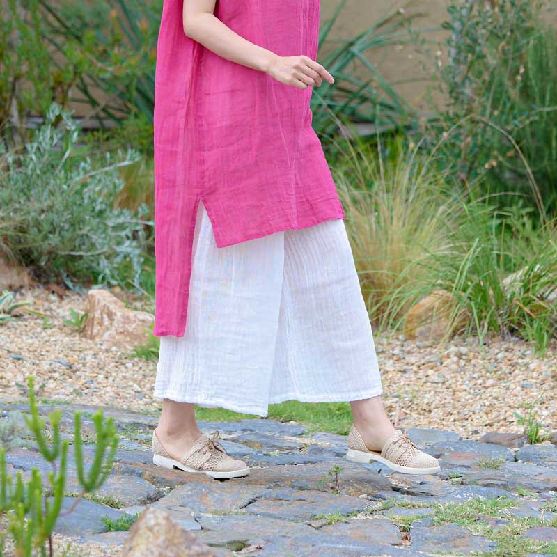 かやレイヤードパンツ