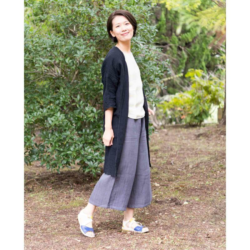 ONYVA - 美品 オニヴァ リネンカーディガン ガウン 羽織りの通販