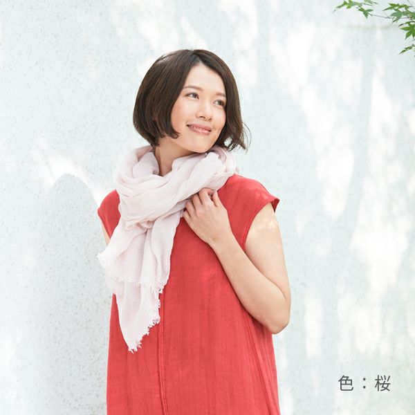 蚊帳の大判ショール｜BAN INOUE 公式