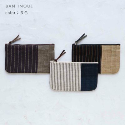 縞平ポーチ｜BAN INOUE