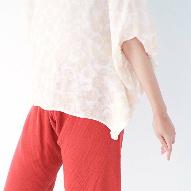 かやキノミスモックワイド / 蚊帳の日常着｜BAN INOUE