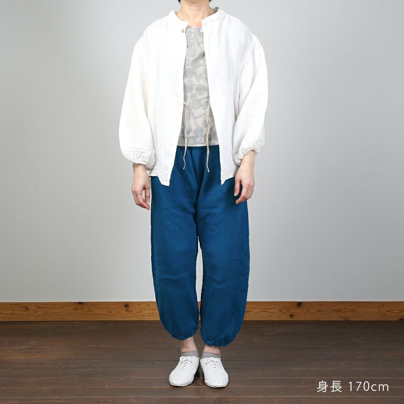 かやかっぽう着ショート|BAN INOUE かやかっぽう着ショート|BAN INOUE