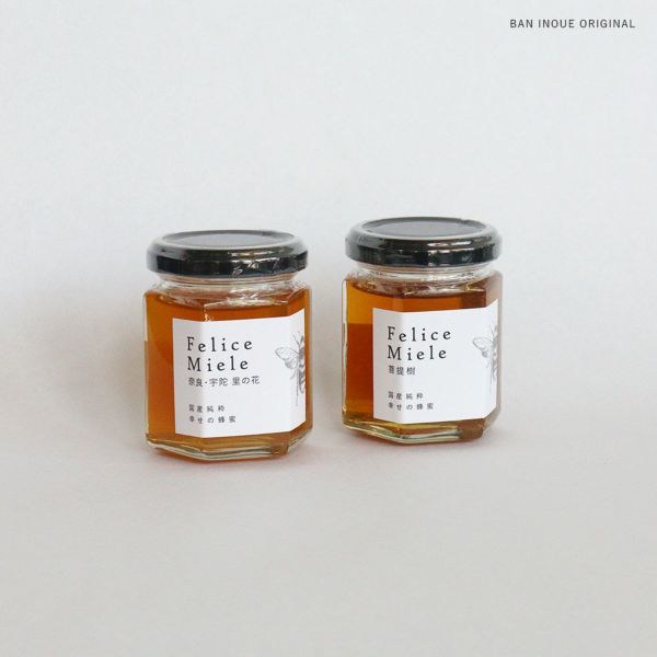 国産純粋生はちみつ Felice Miele｜BAN INOUE