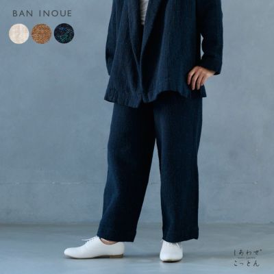 リネン浮織コート | BAN INOUE Online Shop