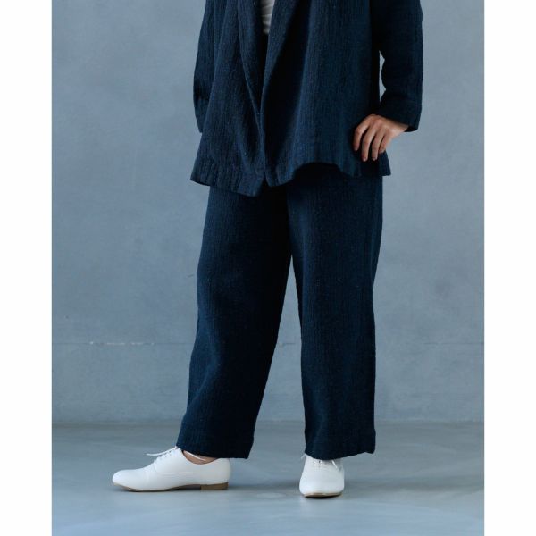 marrowタックパンツ（L）｜サステナブル｜BAN INOUE