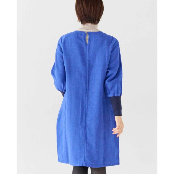 スラブ袖リブワンピース｜BAN INOUE