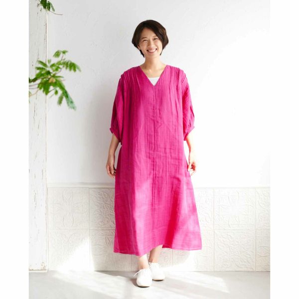 幡いのうえ ばんいのうえ かや マキシワンピース グリーン かや