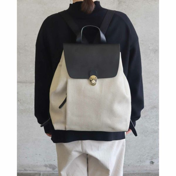 大量入荷 エルダーリネン帆布リュック｜BAN INOUE バッグ
