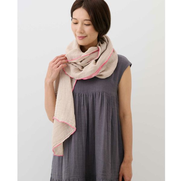 楽天市場】【中古】FUMIKA UCHIDAシアーストール ライムグリーン